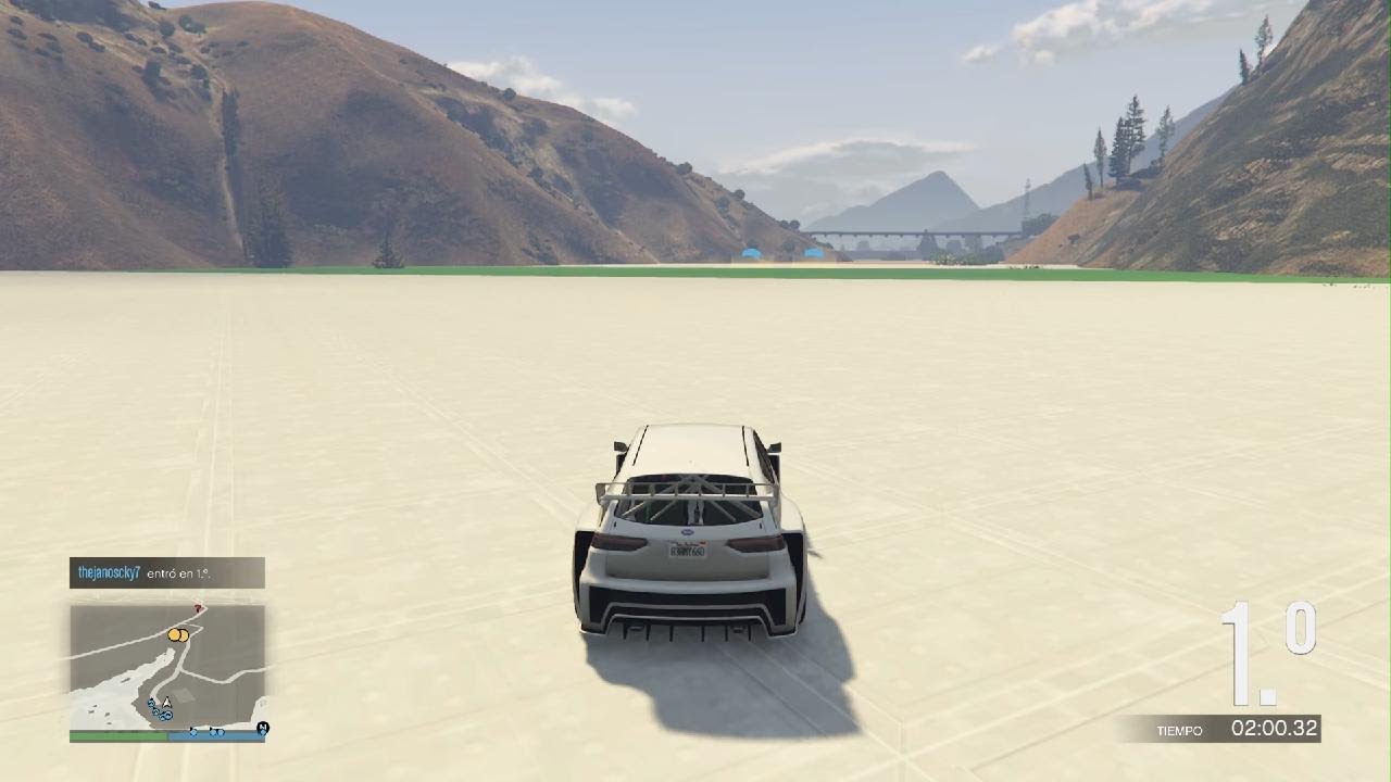 CARRERA EMOCIONANTE CON COCHES ALEATORIOS GTA V ONLINE