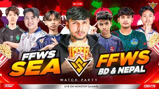 GDR PROS TEAM CHANGES ❓ || FFWS SEA, BD, NEPAL WATCH PARTY 🥶🔥  #iQOO #iQOO15R  #nonstopgaming