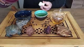 Китайський чай Дянь Хун Бі Ло (Червоний равлик) | Заварник-гіроскоп | Чайна Церемонія