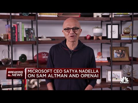 Microsoft CEO Satya Nadella: Microsoft can innovate on its own but 'we chose to partner with OpenAI'