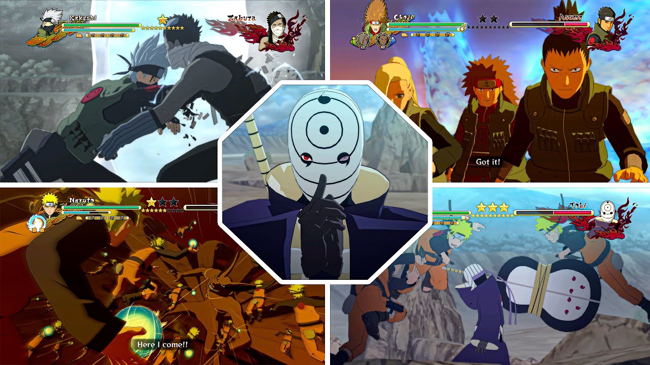 All Best Quick Time Events in Naruto Shippuden: Ultimate Ninja Storm 3 Full Burst (4K 60FPS)