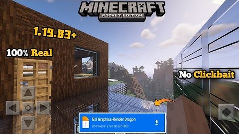 Rtx Shader For Minecraft PE - 1.19.83+ [ 1.20+ Support ] 100 % Working