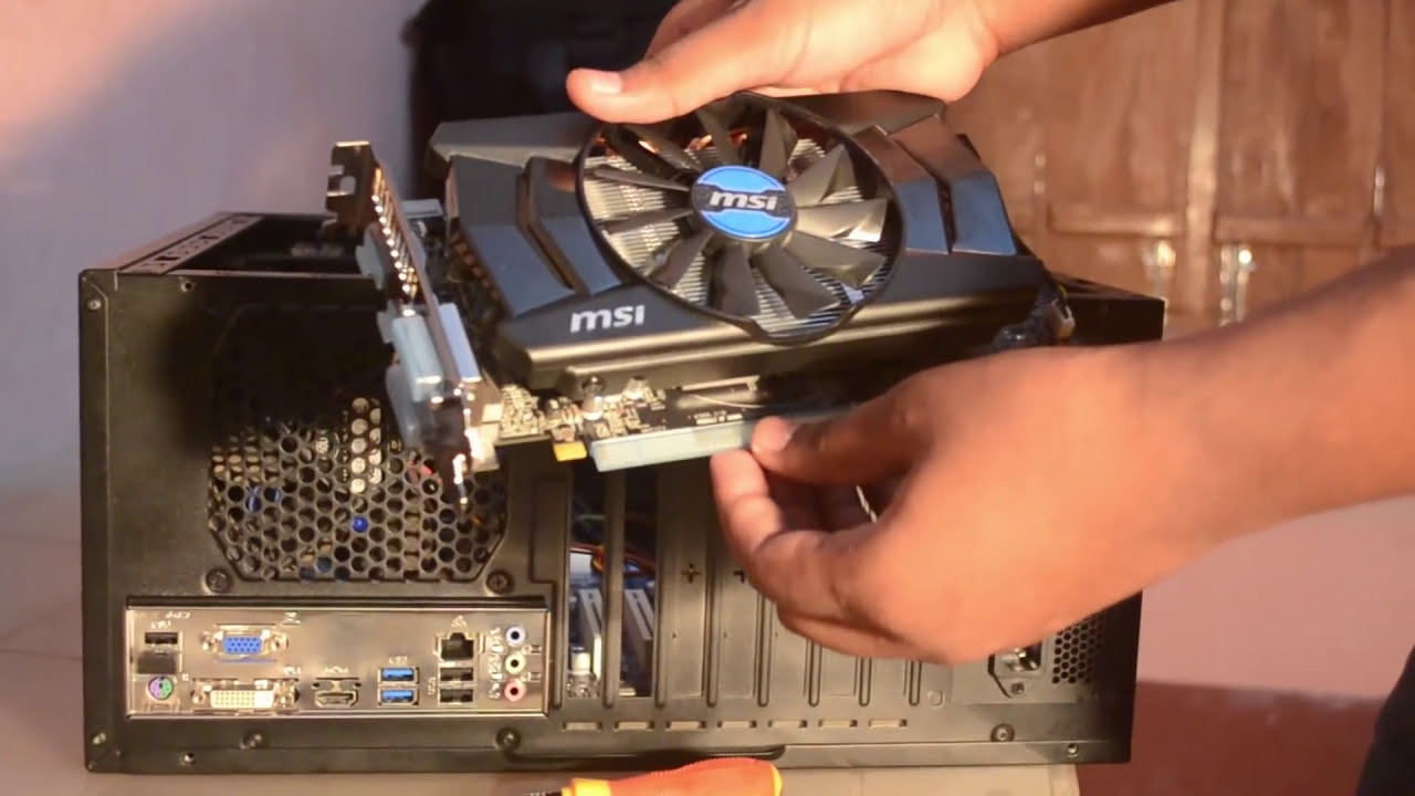 how to install graphic card