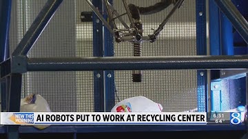 AI robots put to work at recycling center