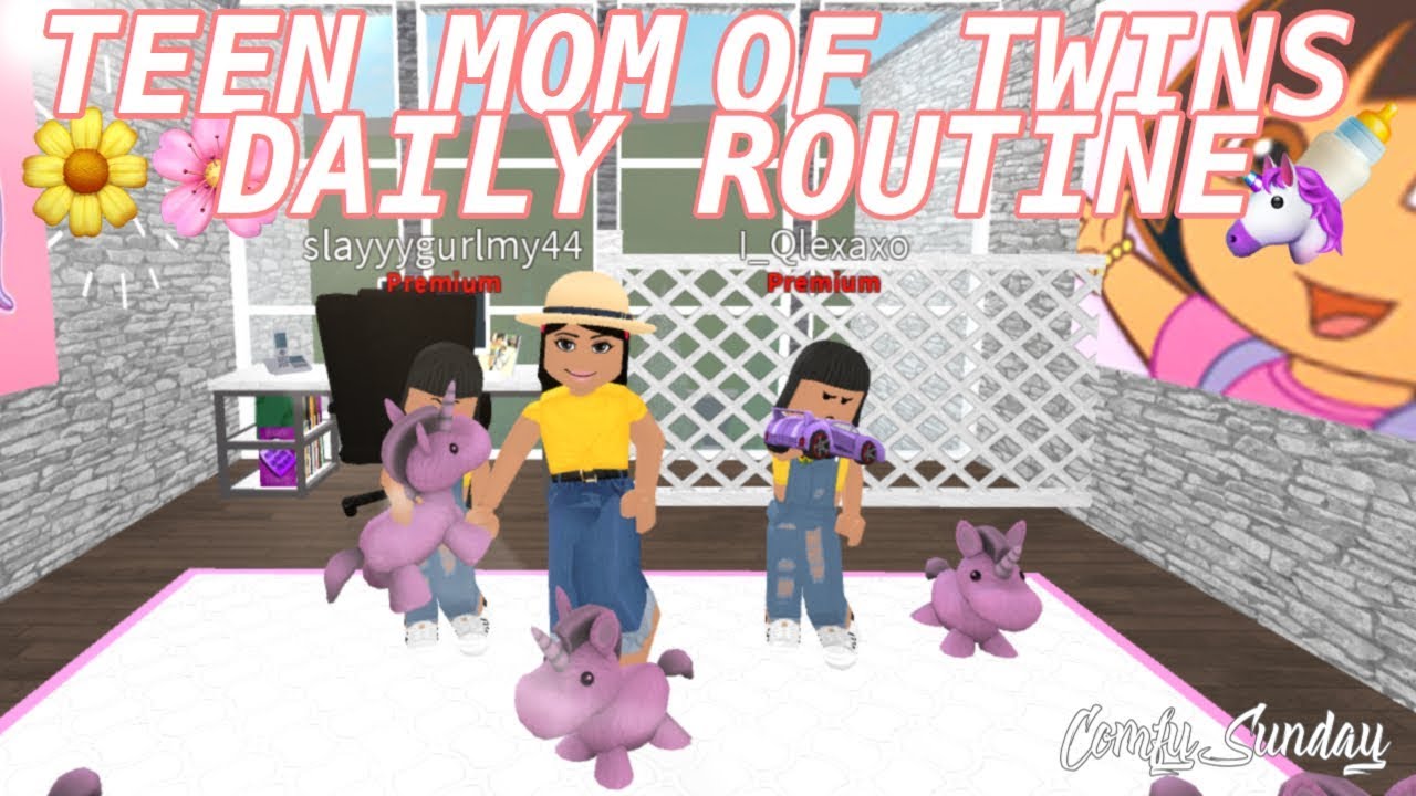 Teen Mom Twin Babys Daily Rountine Ii Roblox Bloxburg Youtube - teen mom baby daily rountine ii roblox bloxburg youtube