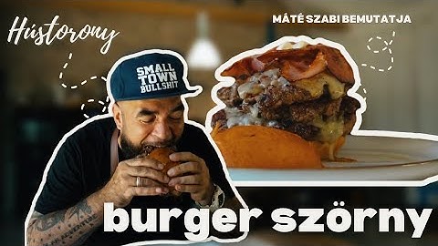 🔴 4 HÚSOS BURGERSZÖRNY