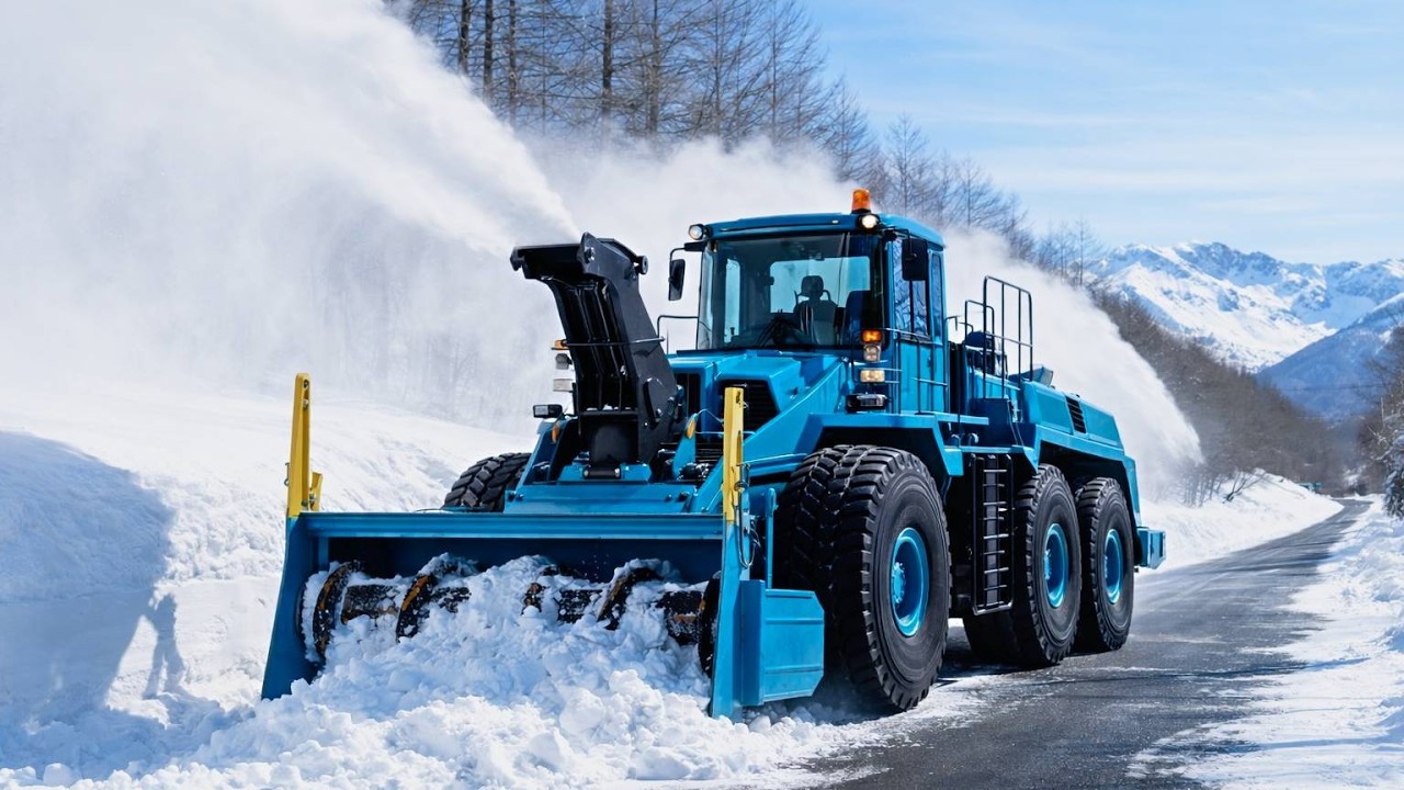 Extreme Winter Engineering: Snow Removal Machines vs Arctic Conditions