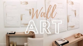 DIY WALL ART HOME DECOR!