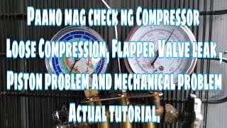 How To Check Compressor Loose Compression, Flapper Valve Leak And Piston Problem Upright Frezzer