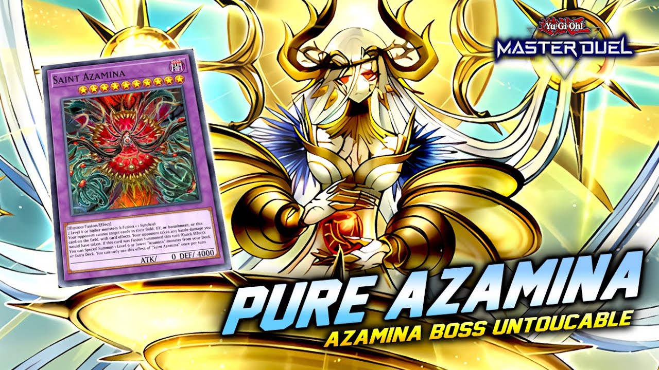 Pure Azamina PURE NEW AZAMINA IS WILD - UNTOUCHABLE BOSS MONSTER 🔥🔥 [Master Duel ...