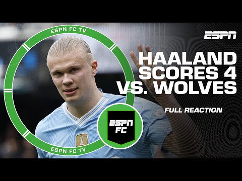 ‘HOW DO YOU DEFEND AGAINST THAT?!’ 😱 Reaction to Erling Haaland’s 4 goals vs. Wolves 