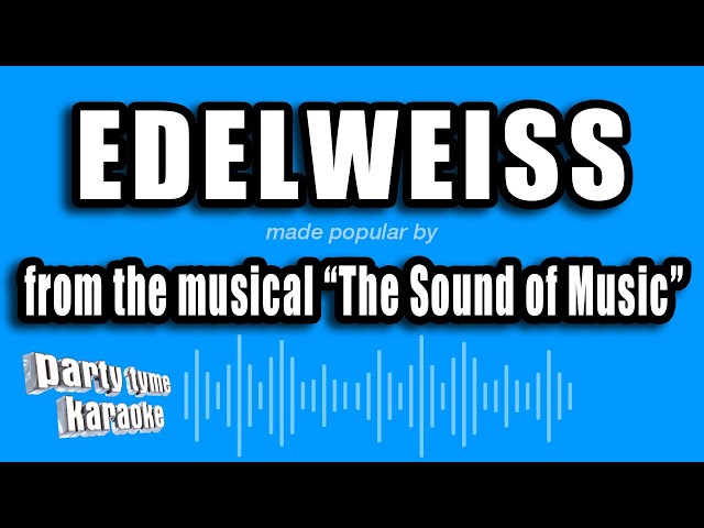 The Sound of Music - Edelweiss (Karaoke Version) class=