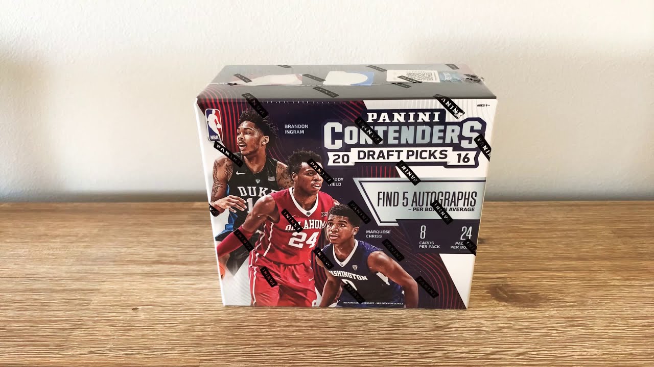 2016-17 Panini Contenders Draft Basketball Hobby Box *BIG ROOKIE AUTO*