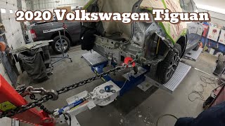 2020 Volkswagen Tiguan Rear End Corner Collision