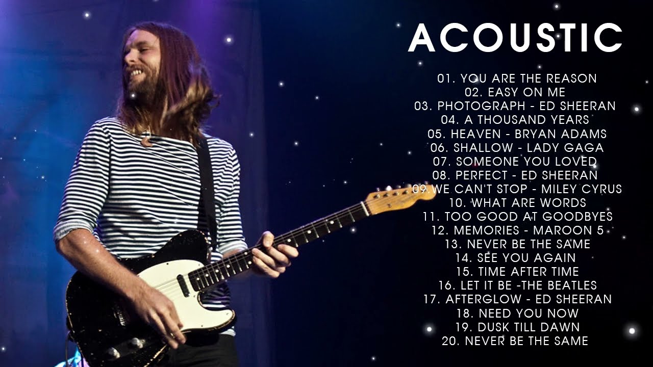 Acoustic Songs Cover 2024 Collection - Best Guitar Covers of Timeless Hits