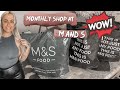 SEEING IF YOU CAN DO A MONTHLY FOOD SHOP AT M&amp;S | SO YOU DONT HAVE TO | CHALLENGE | Victoria Chic