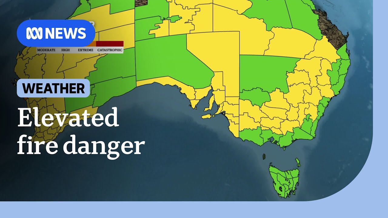 Gusty winds push Victoria bushfires north as high fire danger threatens ...