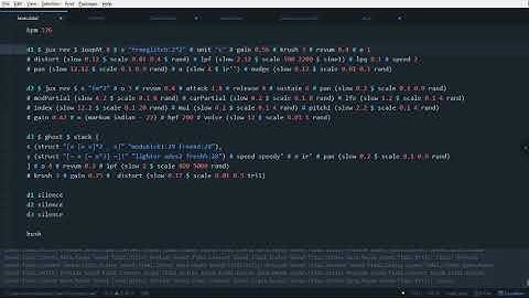 lexec - Tidal Cycles - Jam - Live Coding