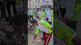 সিরাজগঞ্জে পরিষ্কার পরিচ্ছন্নতা অভিযান সফল।