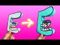 Paper Craft | REBORN RALR Alphabet Lore E