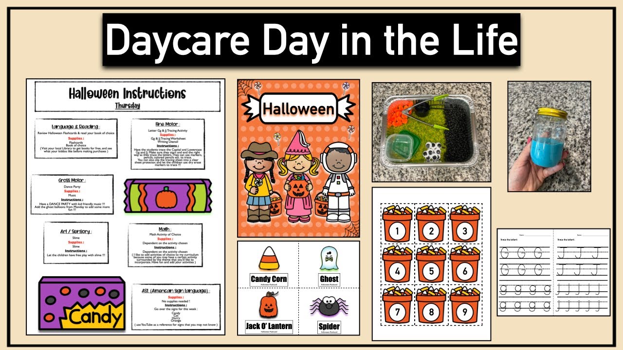 Day in the Life of a Home Daycare Provider - YouTube