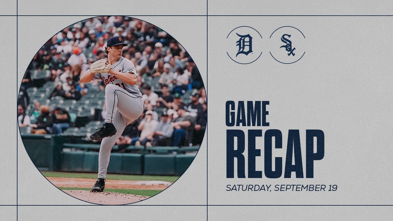 Tigers vs. White Sox Highlights (9/19/26) | MLB Highlights