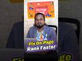 Most People FAIL On-Page SEO — Don’t Be One of Them!