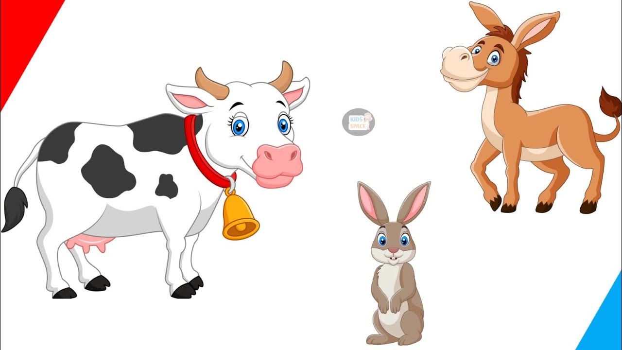 10 Pet animals name || Kids learning || Learning video for kids || kids space video