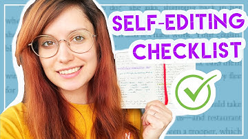 Self Editing My Book // Book Editing Checklist Writing Vlog
