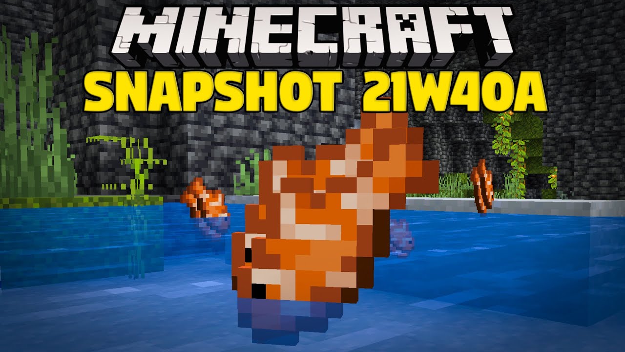 Minecraft 1.18 Snapshot 21w40a