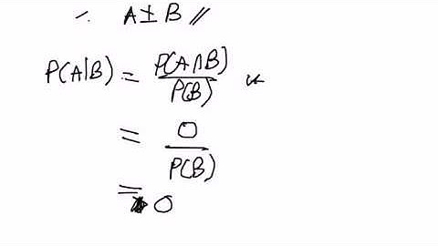2 mutually exclusive events can not be independent - proof