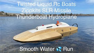 Zippkits SLR Missile Thunderboat Hydroplane Rc Boat Smooth Water 💦 Run Episode 40