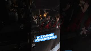Sky Scream Onride Plopsaland Deutschland 🎢 🇩🇪 #rollercoaster #adrenaline #ride #themepark #viral