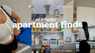 aesthetic apartment findskitchen makeover + ikea & thrifting finds // pinterest inspired