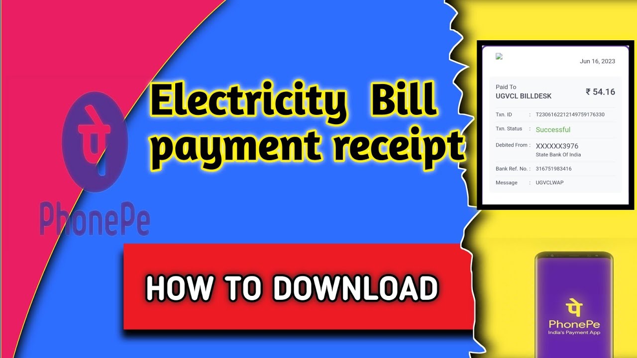 How To Download Electricity Bill Payment Receipt Phone Pay UGVCL how-to-download-electricity-bill-payment-receipt-phone-pay-ugvcl
