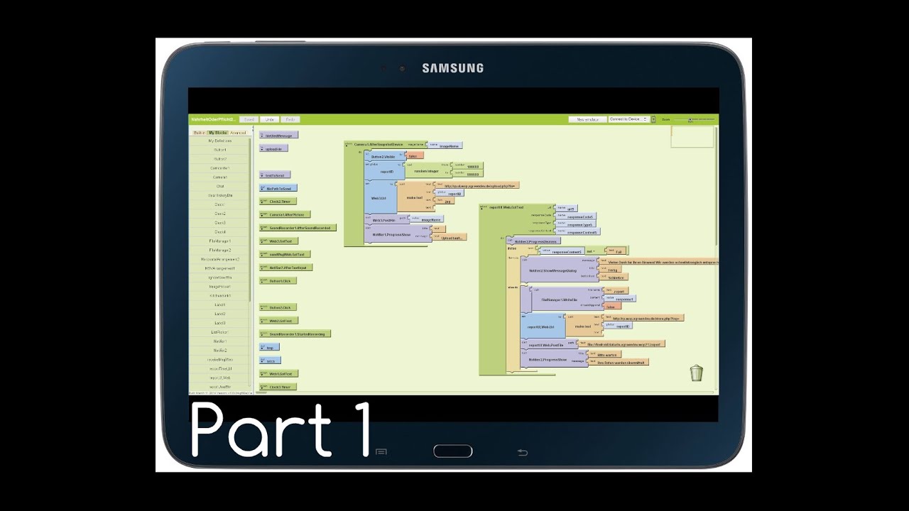 [1080p DE TuT] AppInventor UNTER ANDROID nutzen!! [Part 1]