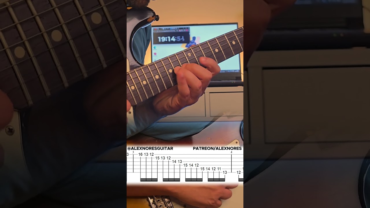 Easy Harmonic Minor Lick 