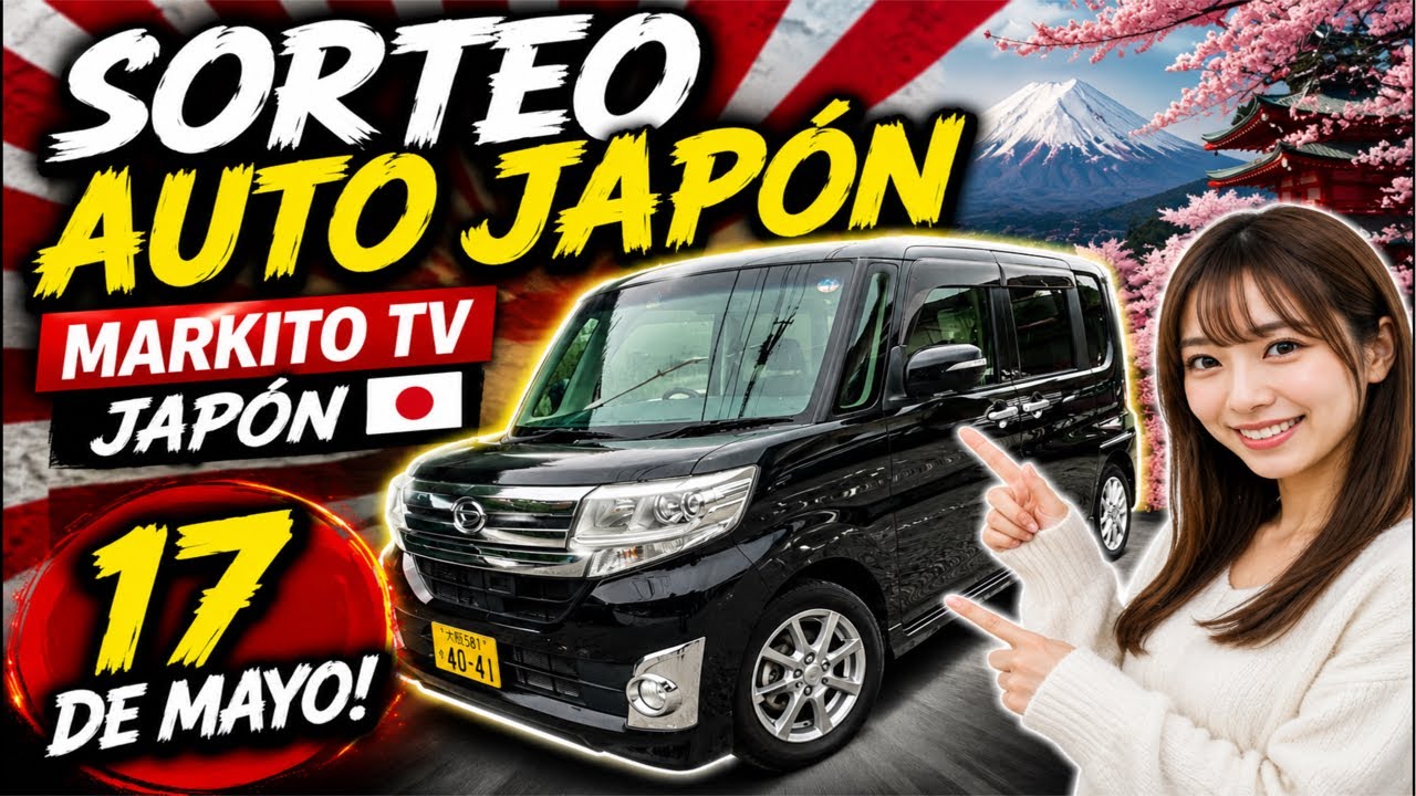 SORTEO AUTO MAYO 2026 JAPON