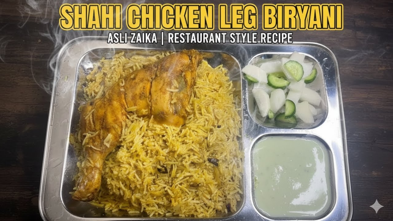 Chicken Leg Piece Biryani | Street Food | Razish vlogs