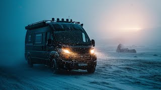 Surviving my 2nd Winter of Extreme Van Life, From Blizzard, Snow Storm to Cozy Cold Camping #vanlife