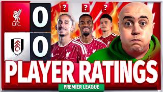 LIVERPOOL WERE TOO SOFT AGAIN! TOO MANY LAZY PAMPERED PLAYERS! Liverpool 0-0 Fulham Player Ratings screenshot 2