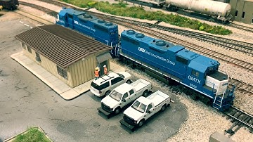 Seaboard Central October 2017 Layout Update