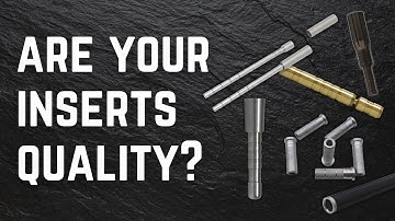 Inserts can make or break your arrow build!