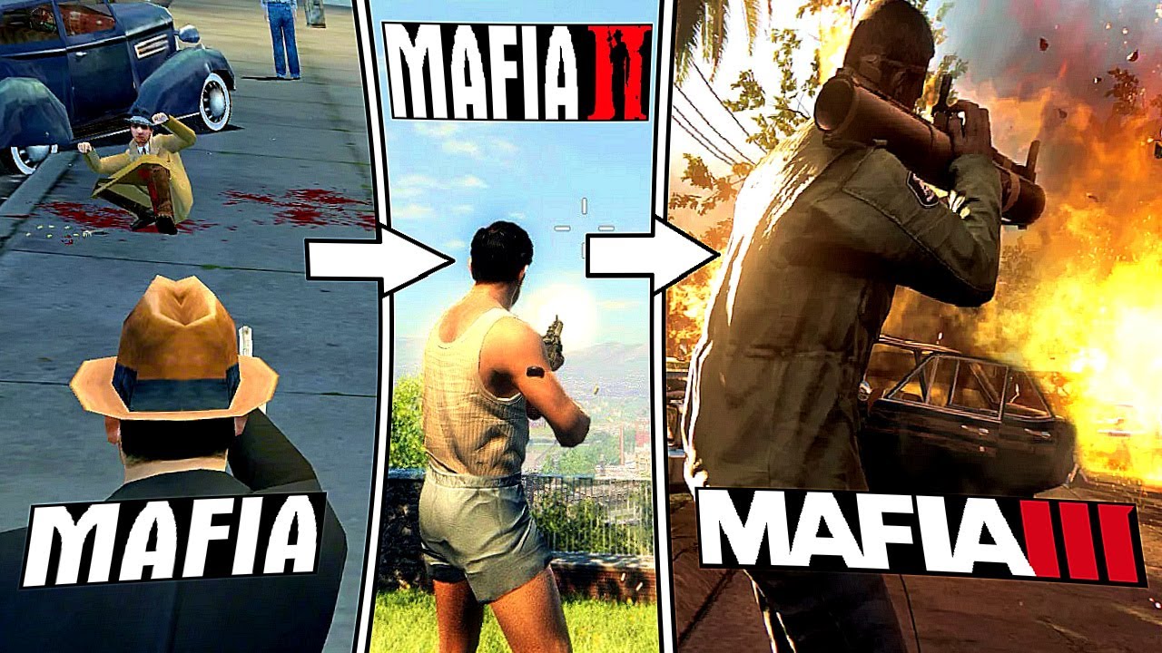 КАК МЕНЯЛОСЬ ОРУЖИЕ В МАФИИ? (MAFIA 1, MAFIA 2, MAFIA 3