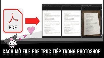Cách mở file pdf trong photoshop nhanh nhất #photoshop #pdf #hocphotoshop