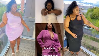 Boohoo X Tabria Majors Plus Size Try On Haul