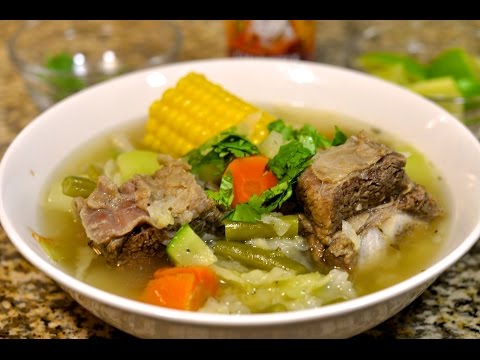 Beef Rib Soup Recipe / Caldo de Costilla de res