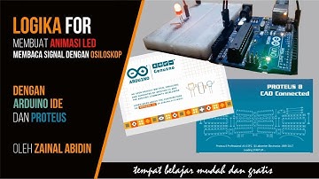 6. For - CARA MENGGUNAKAN PERULANGAN FOR | arduino & proteus untuk pemula