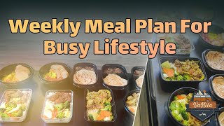 Weekly Meal Plan For Busy Lifestyle