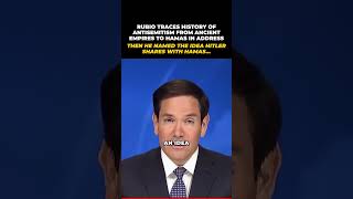 Rubio: Hitler and Hamas Share the Same Dream — Israel Still Stands #Shorts